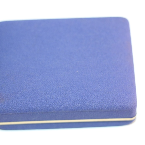 Vintage Silver Tone Tie Pin Tack Cufflinks Set in Original Box - Picture 3 of 3